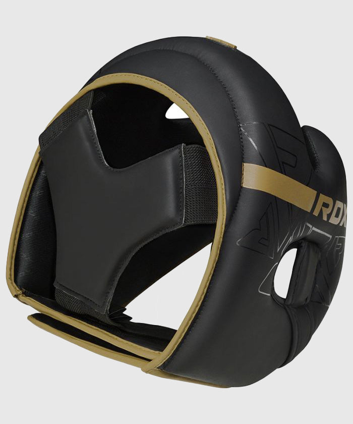 RDX F6 Kara Boxhelm - Schwarz/Gold