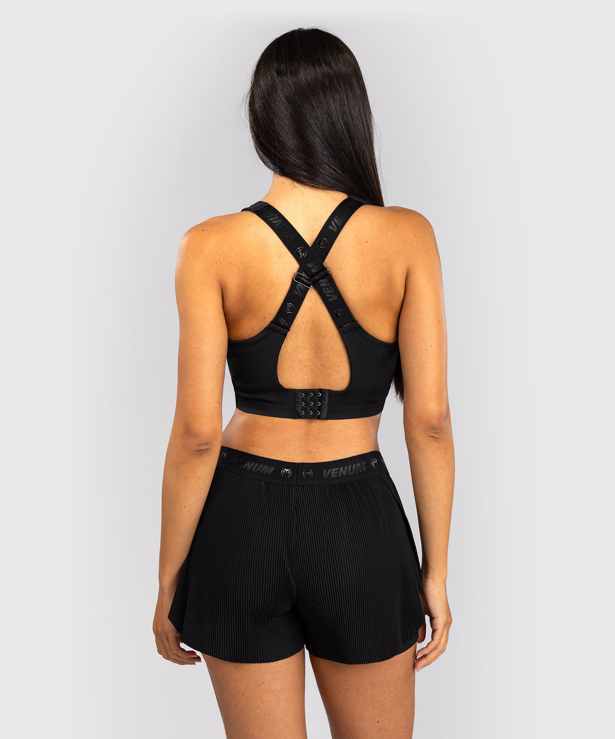 Venum Essential X Women's Sport-BH – Schwarz