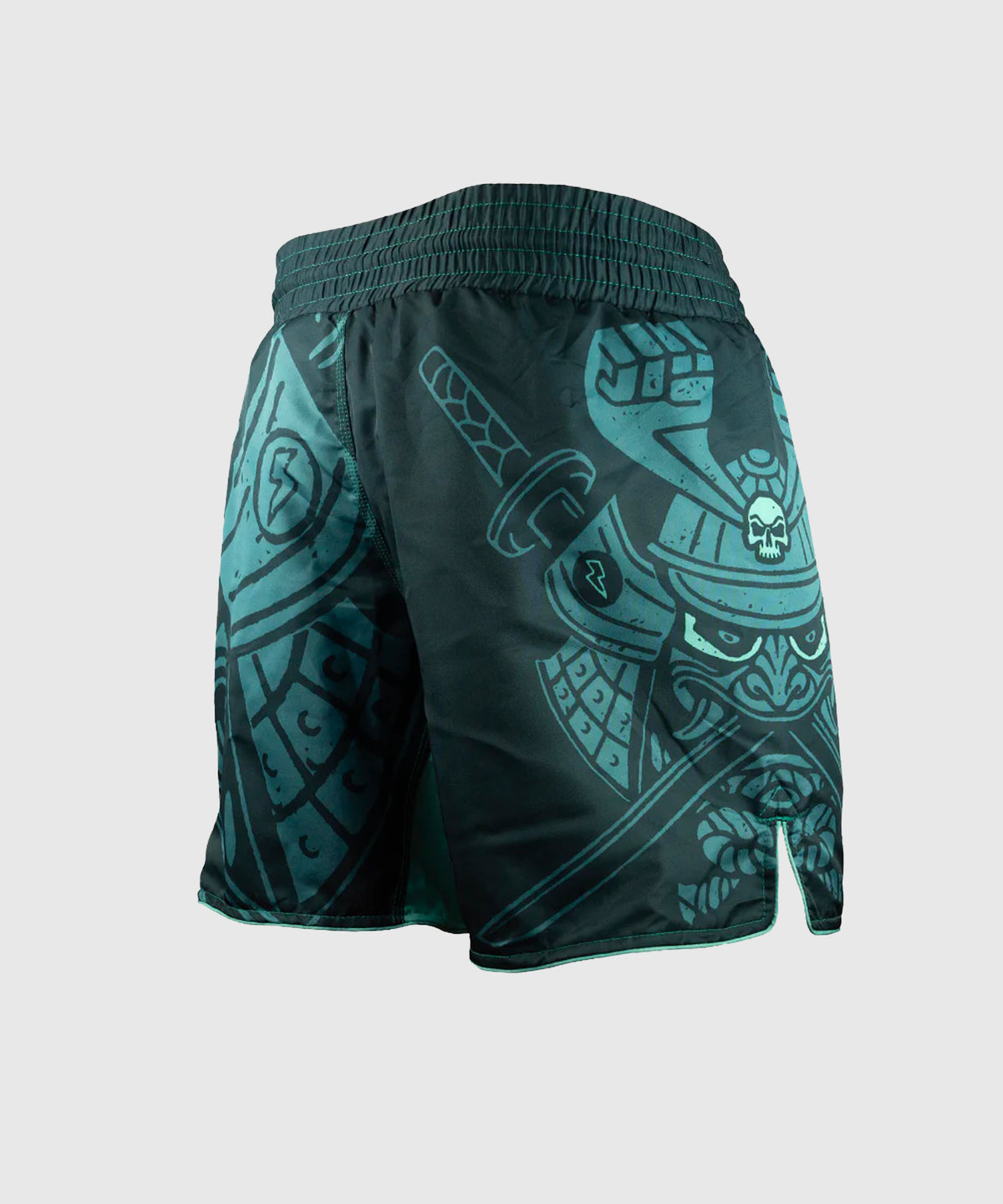 Pride Or Die Samurai Fight Shorts - Black