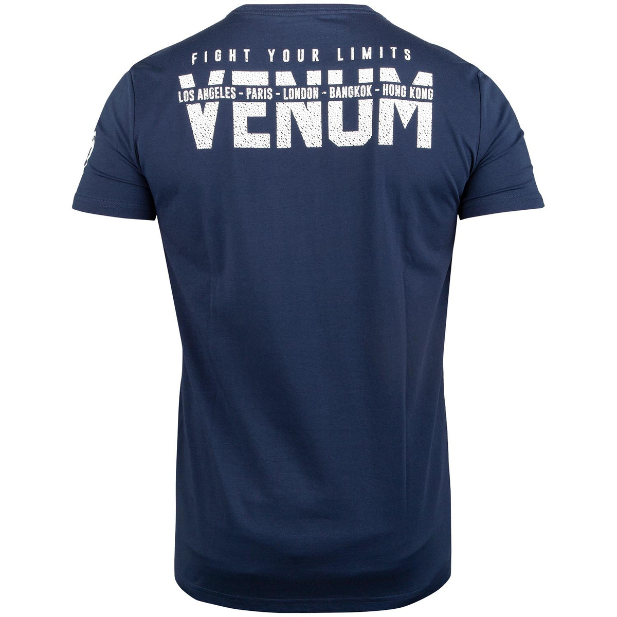 Camiseta Venum Mangas cortas - Azul Marino/Blanco