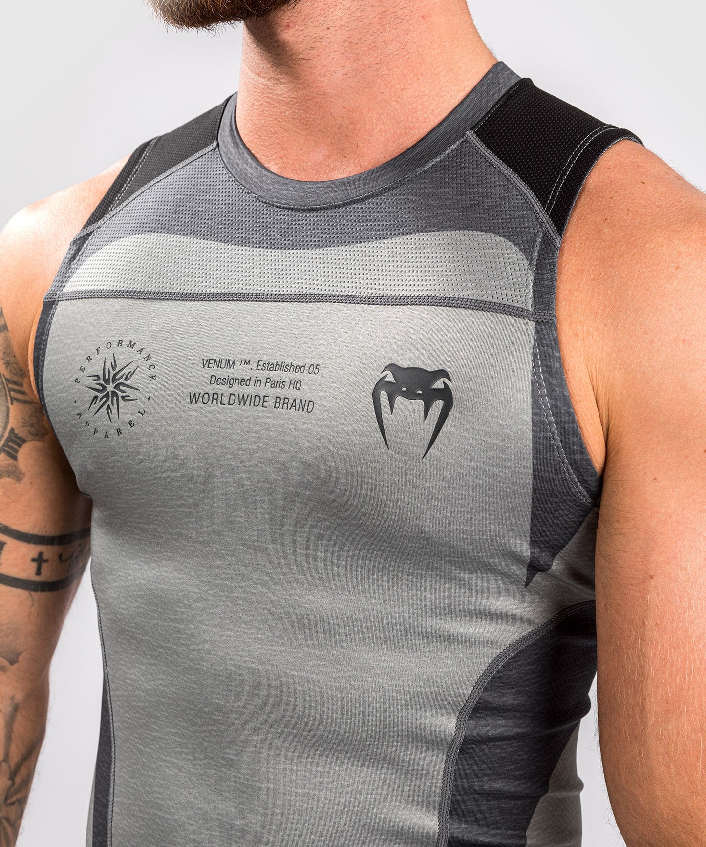 Débardeur de Compression Venum Stone - Vert Minéral