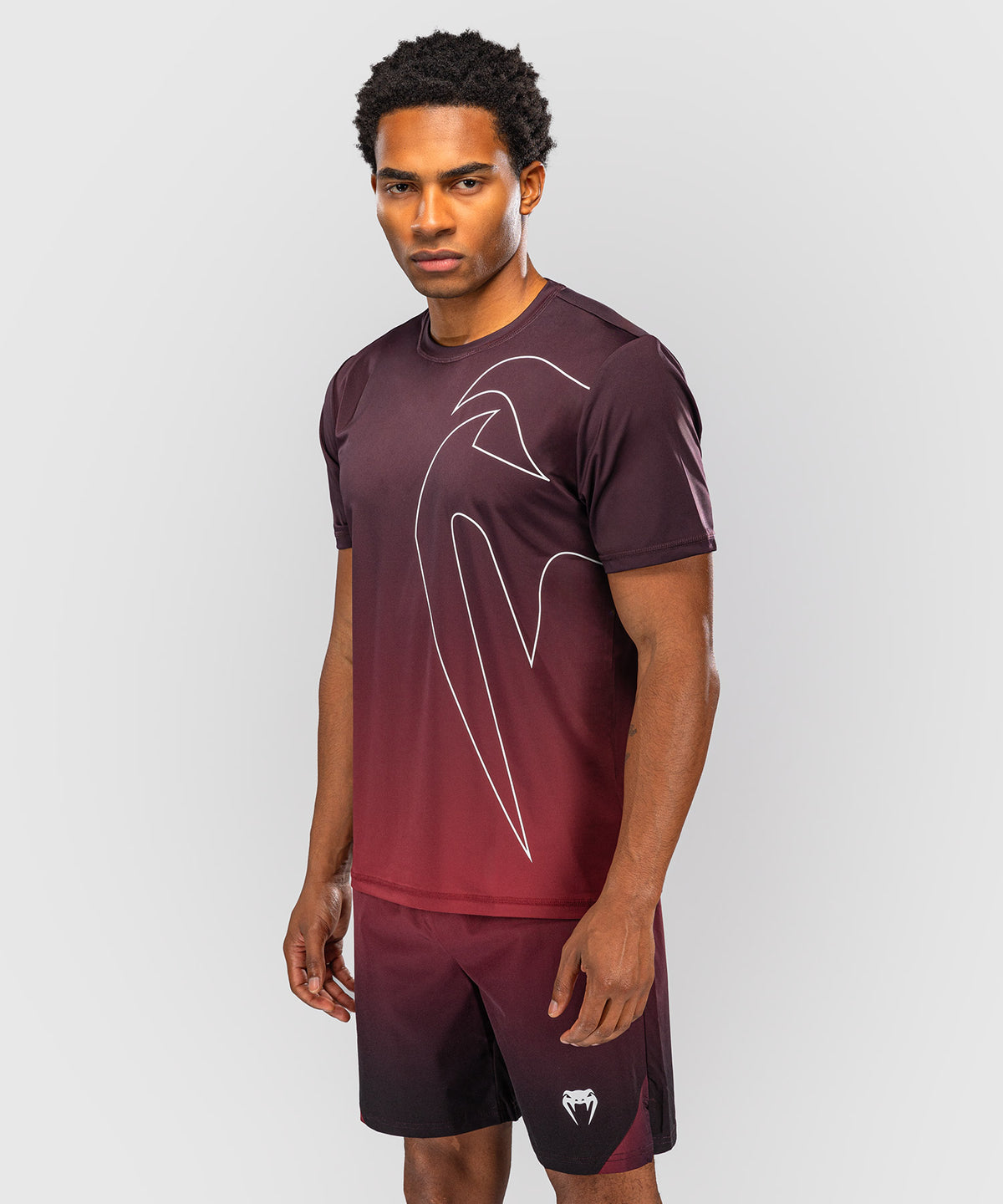 Venum Giant Shift Dry-Tech-T-Shirt - Schwarz/Rot