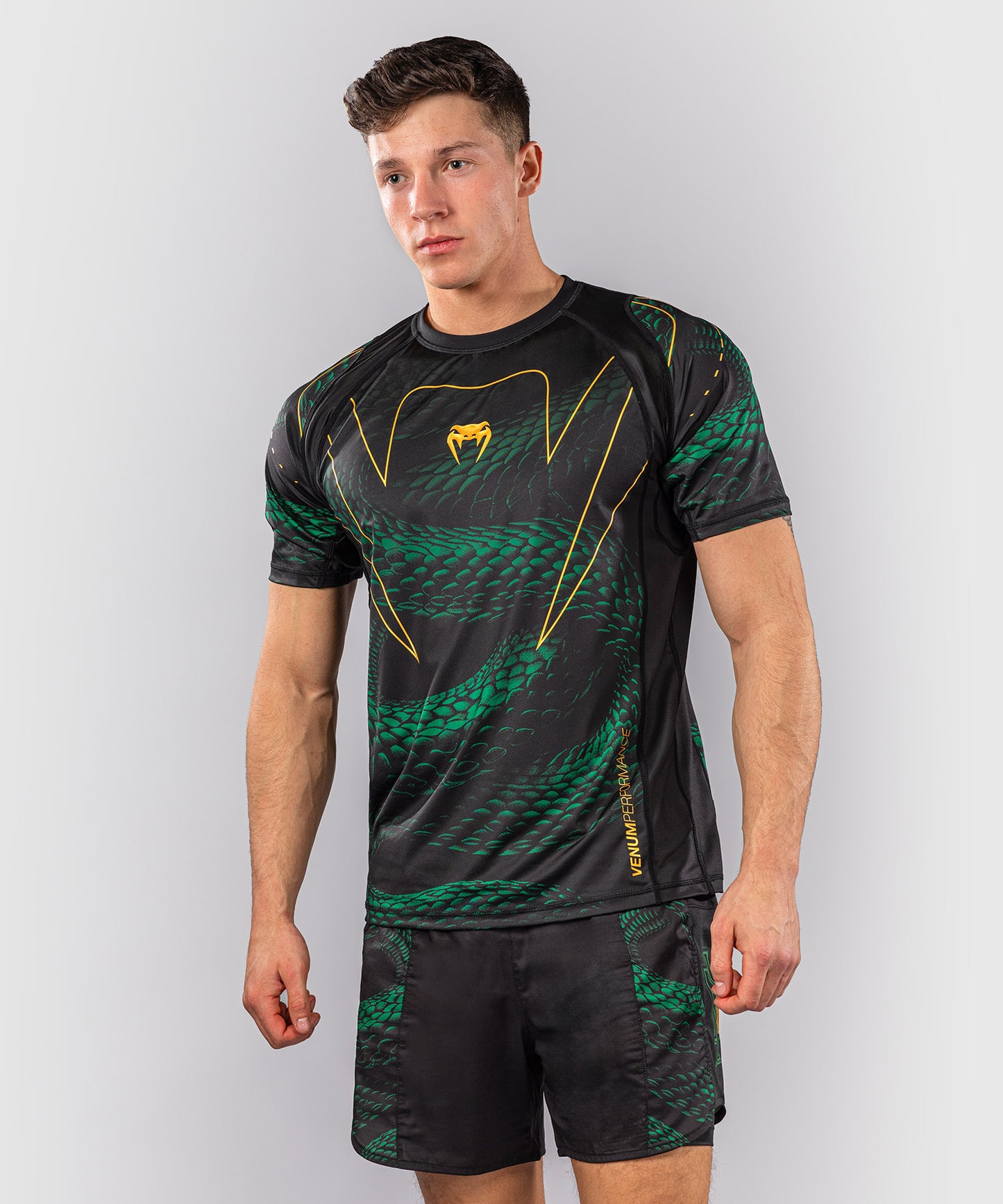 Venum Matupa Maglietta Dry Tech - Nero/Verde/Oro