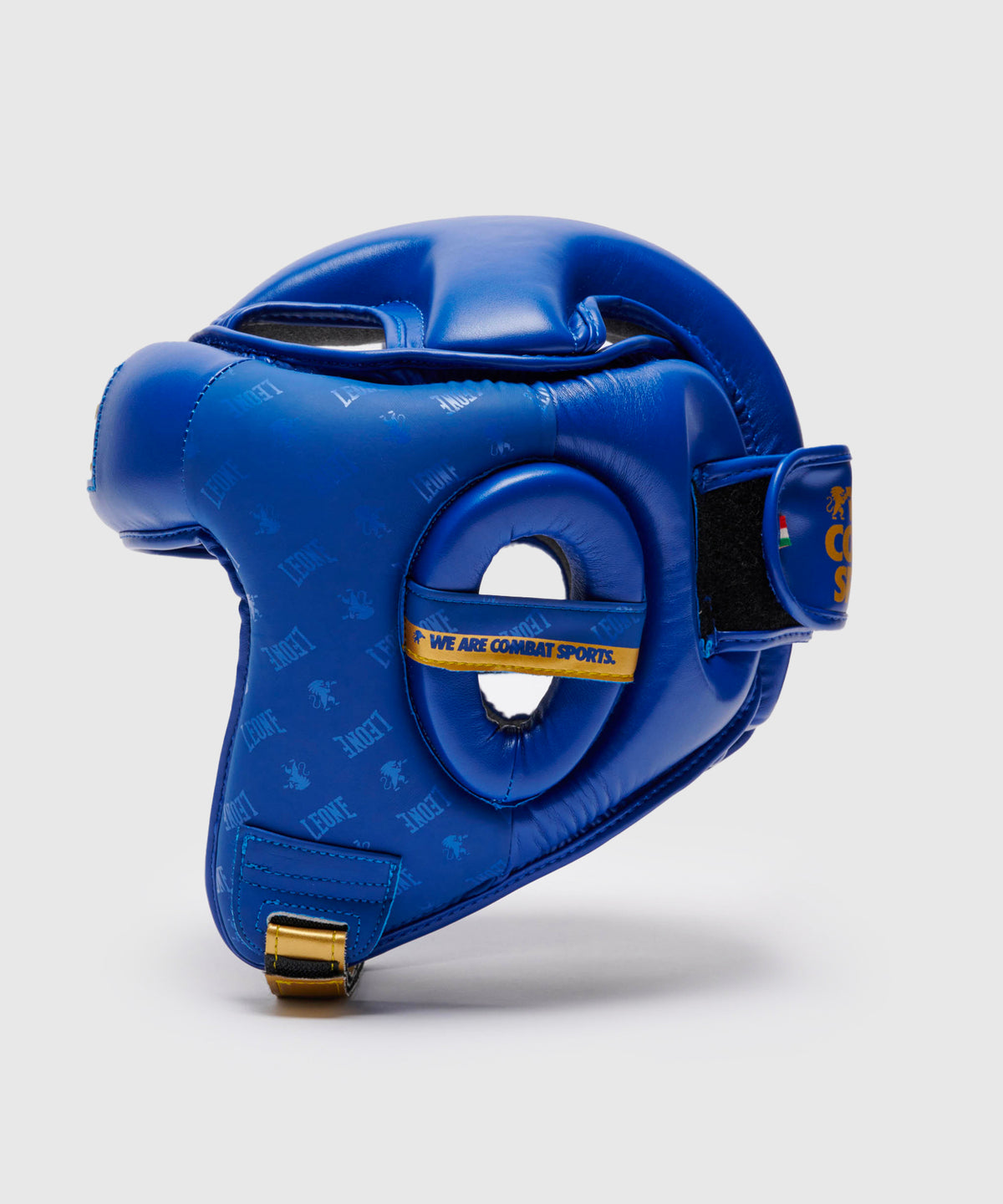 Leone DNA Casco da Boxe - Blu