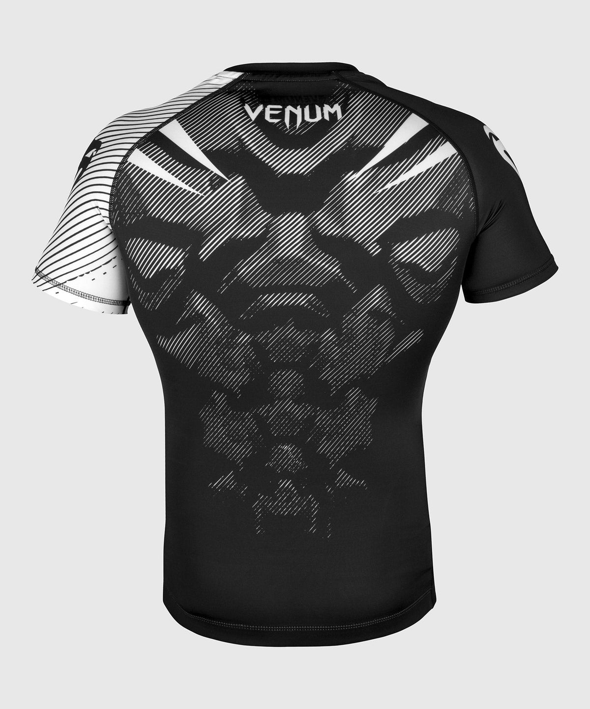 Rashguard Venum NoGi 2.0 - Manches courtes Approuvé IBJJF - Noir/Blanc