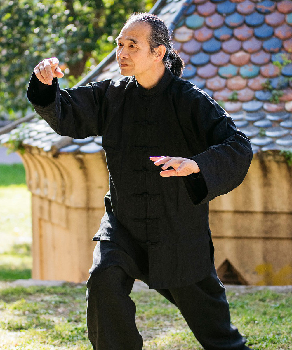 Fujimae Linen Kung-Fu Jacket