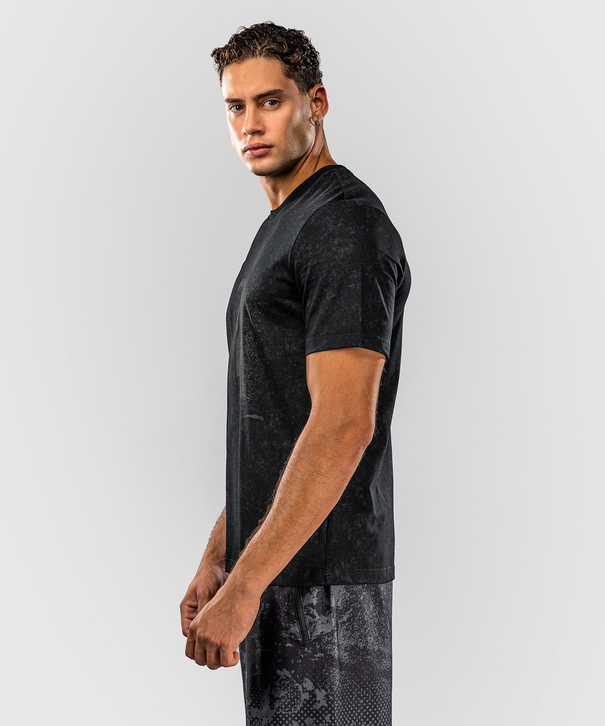 T-shirt en coton Venum x Batman - Noir/Gris