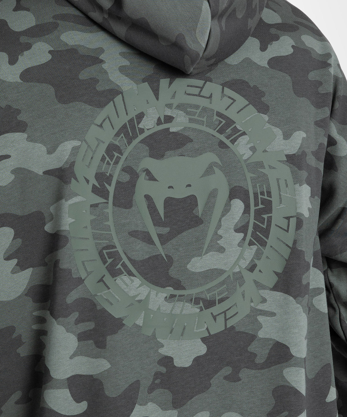 Venum Vortex XL Felpa con cappuccio da Uomo - Camo Kaki
