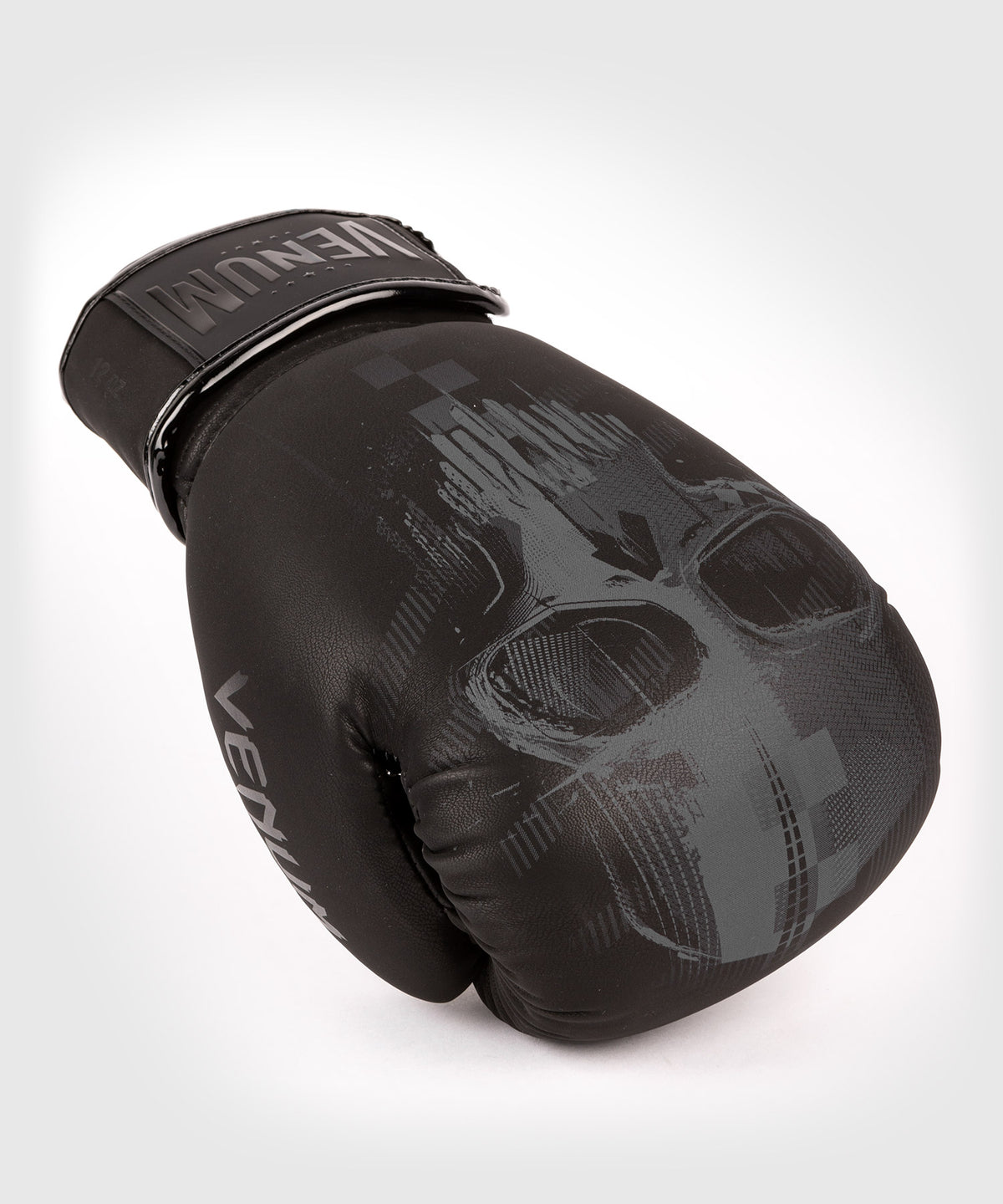 Venum Skull Boxing Gloves - Black/Black