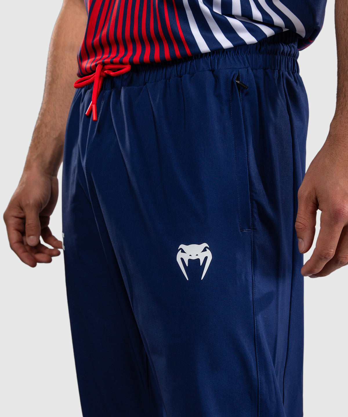 Official UFC Freedom 250 by Venum Authentic Fight Night Pantaloni Walkout da uomo - Blu