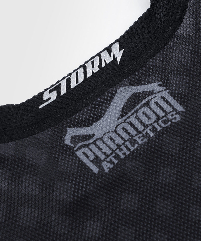 Phantom Athletics Storm Nitro Langarm Rashguard - Schwarz