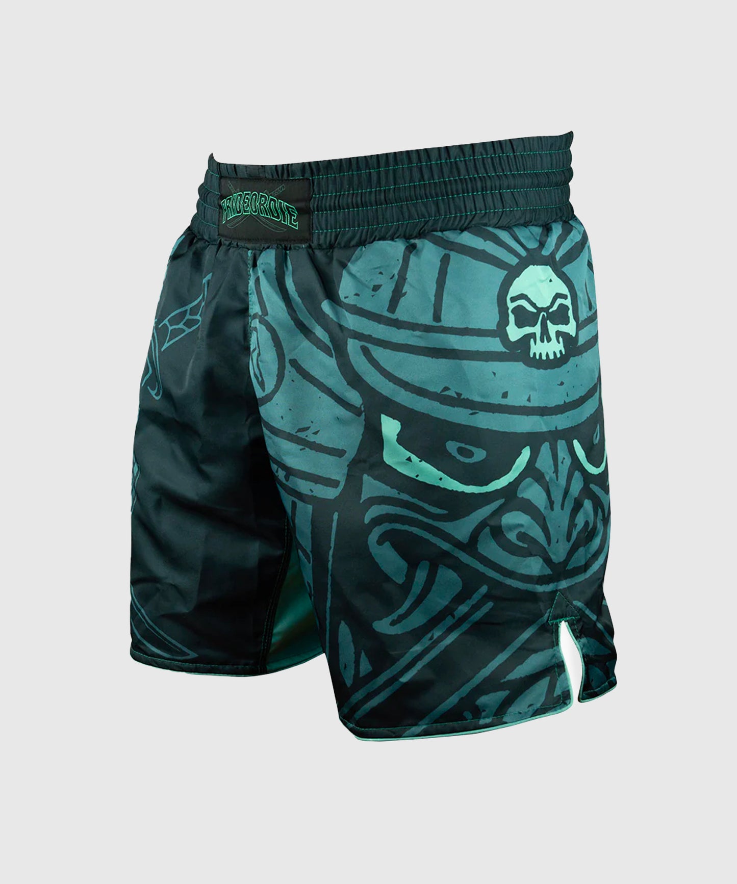 Pride Or Die Samurai Fight Shorts - Black