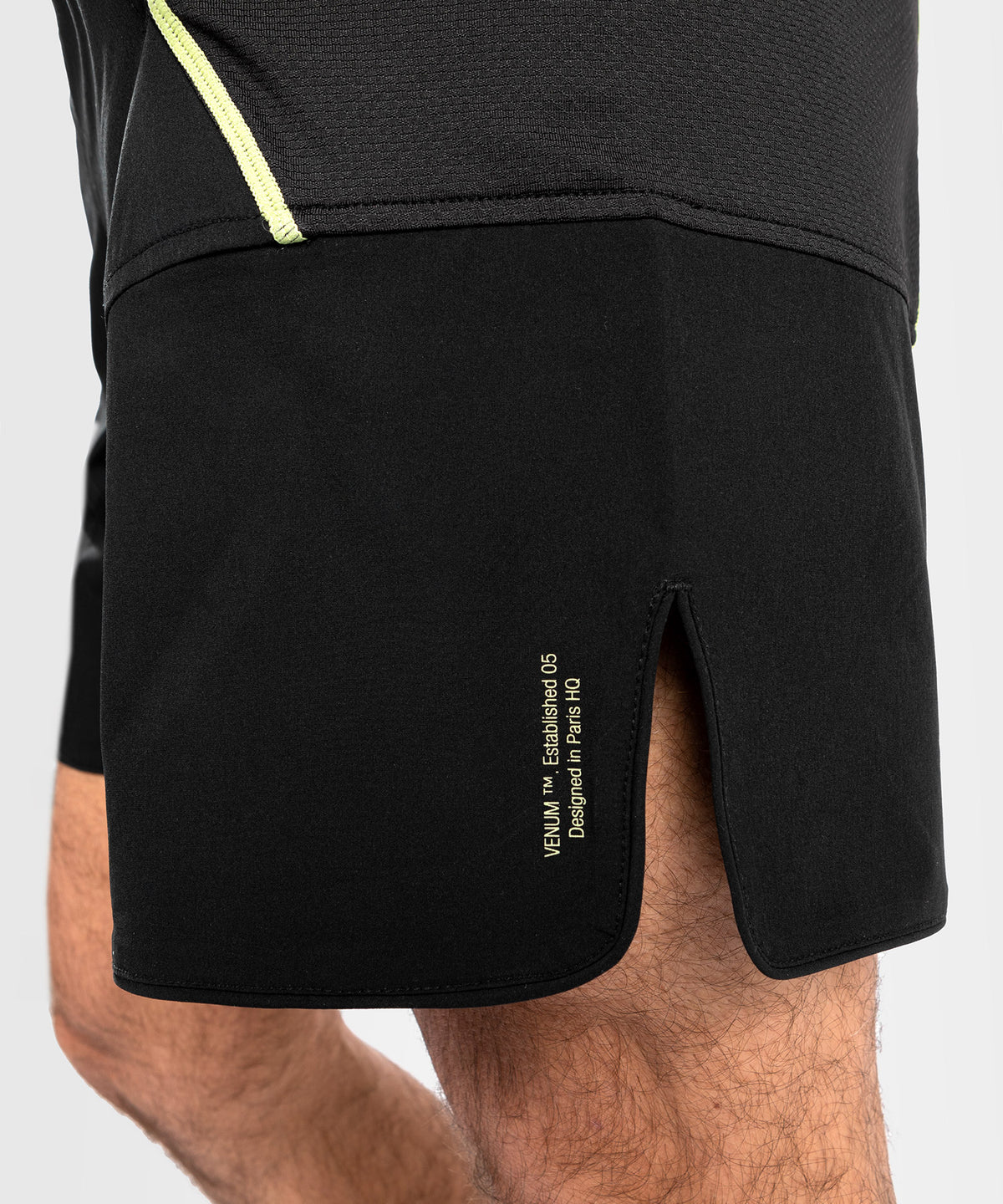 Short de combat Venum Fusion 2.0 - Noir/Jaune