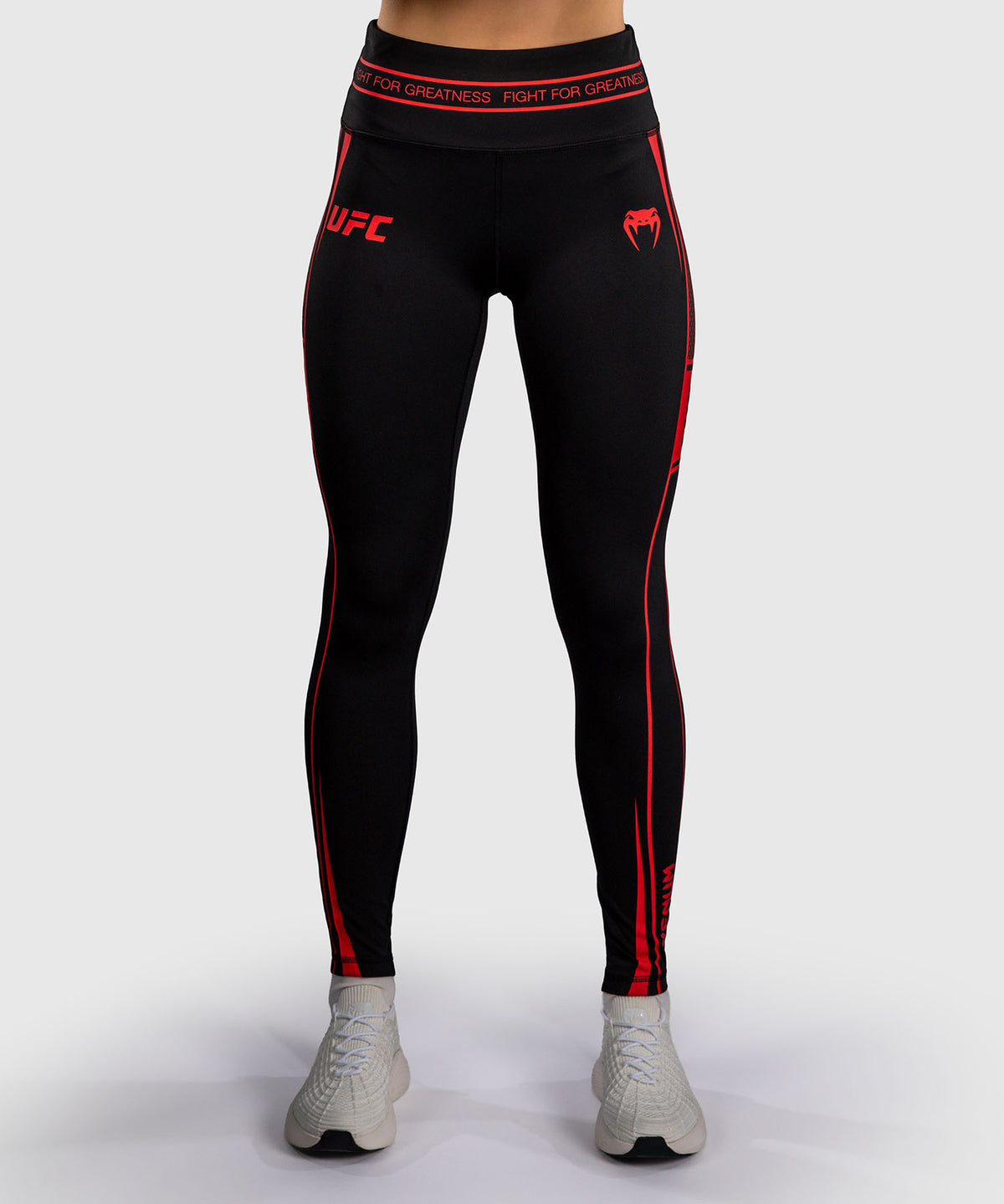 Venum UFC Unity by Venum Authentic Fight Week Pantalón de Compresión Técnico para Mujer - Negro