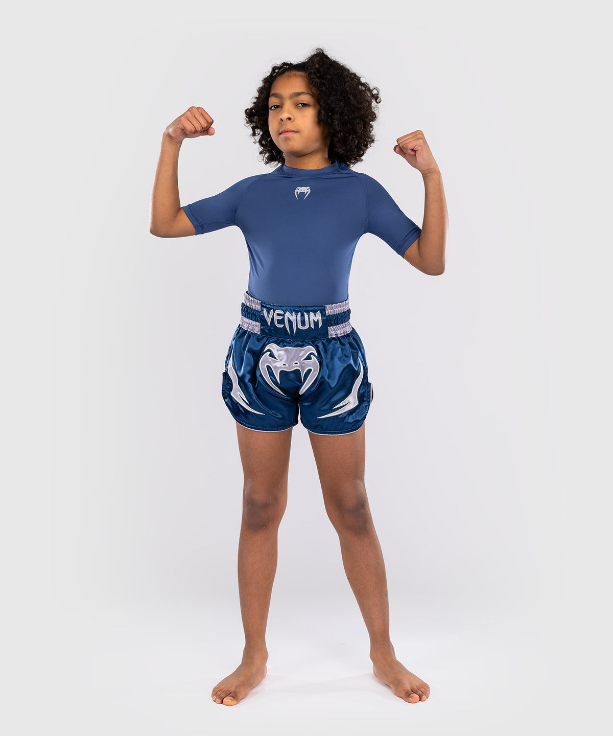 Venum Inferno Pantaloni Thai per Bambini - Blu Reale