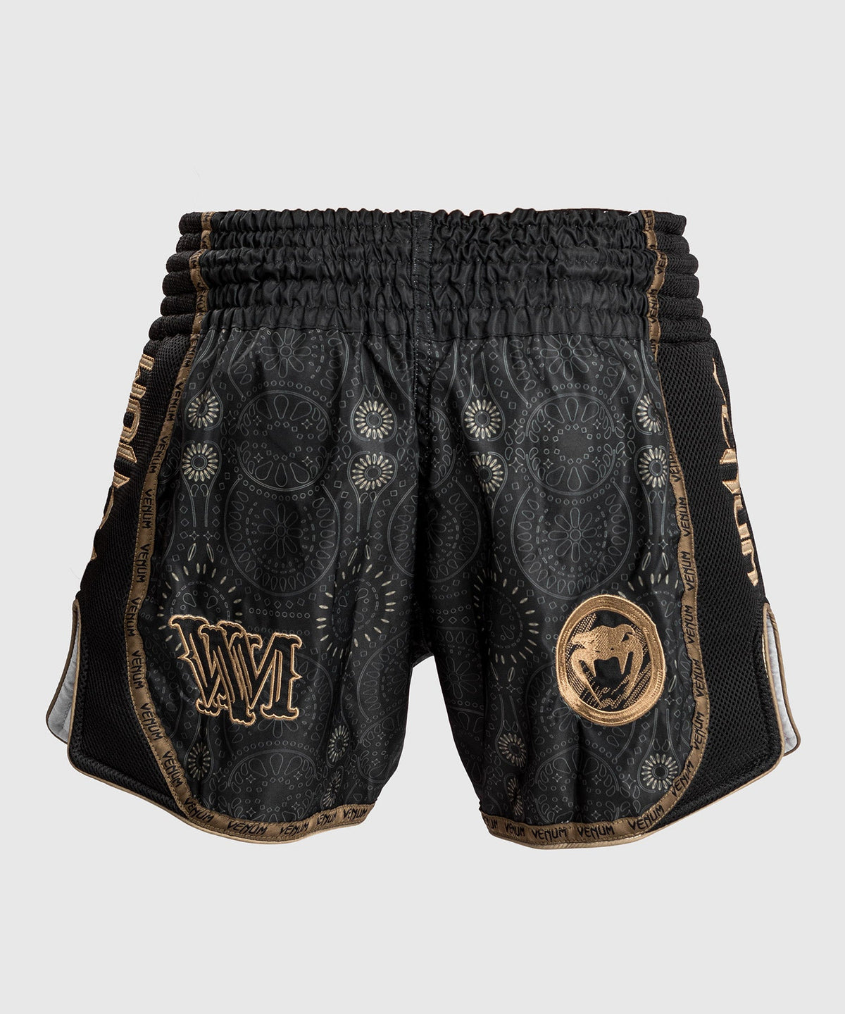 Short de Muay Thai Santa Muerte Dark Side Venum- Noir/Marron