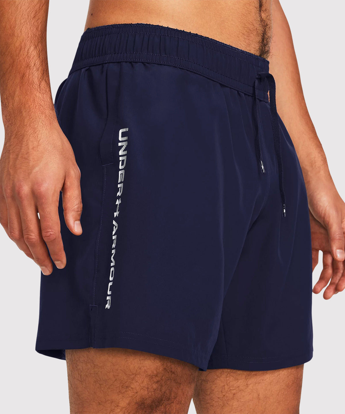 Under Armour Ua Woven Wordmark Fightshorts – Marineblau