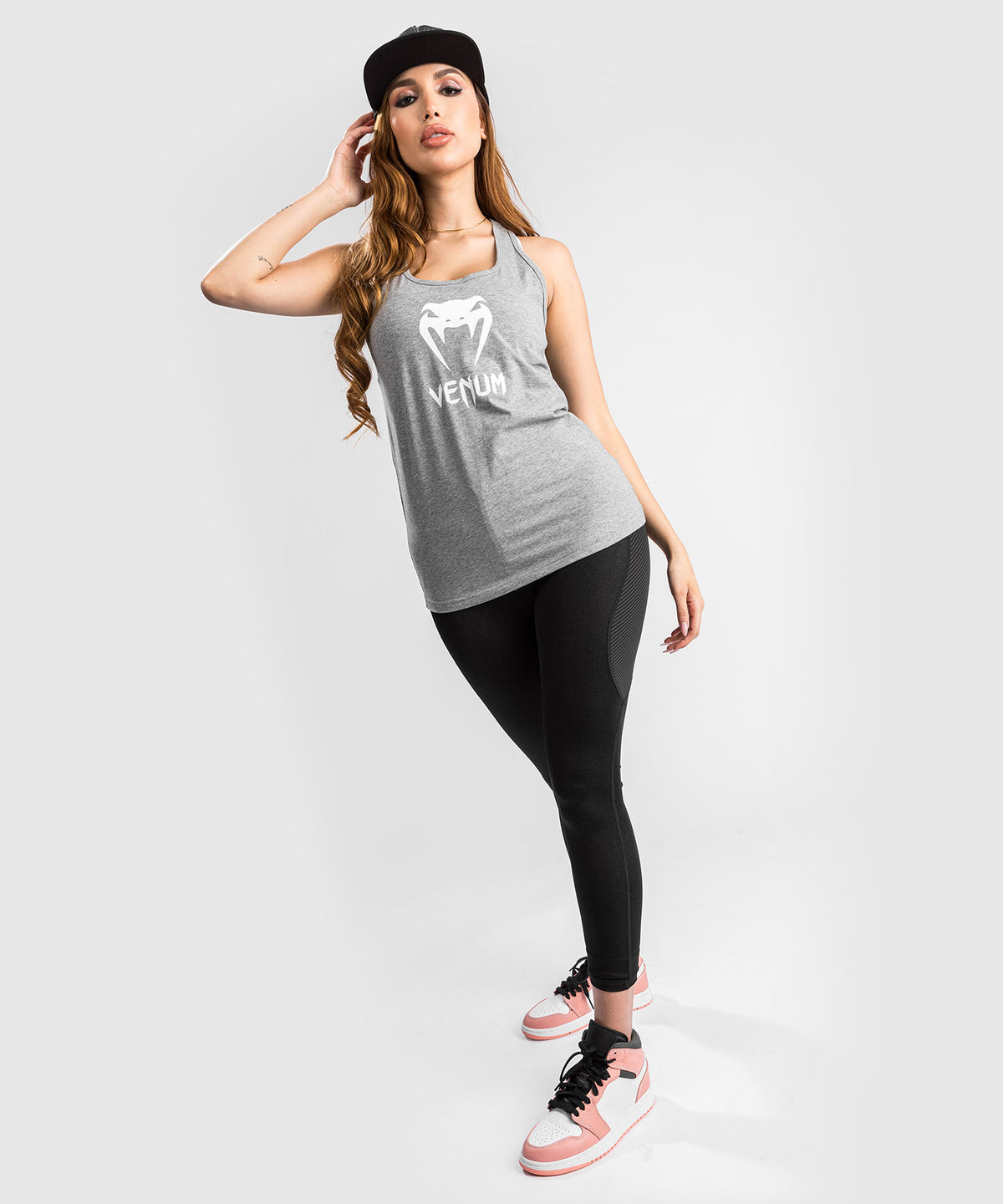 Venum Classic Tank Top – Für Frauen - Hellgrau Meliert
