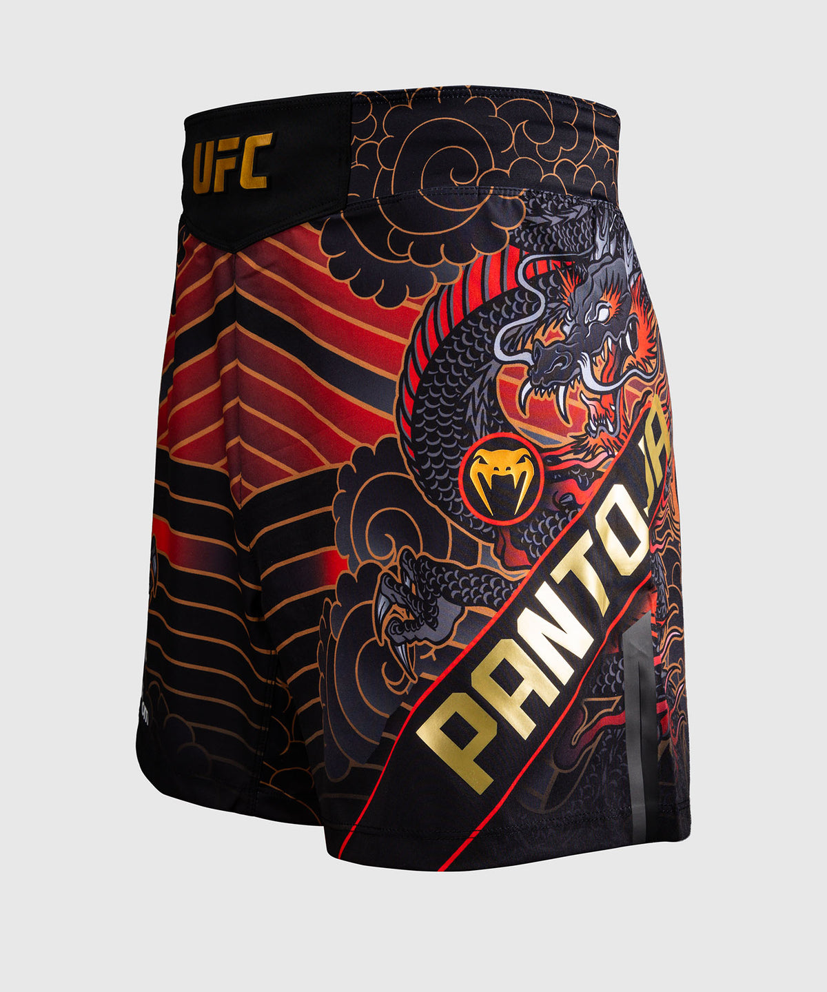 Short de combat pour Hommes UFC Unrivaled by Venum Alexandre Pantoja - Rouge