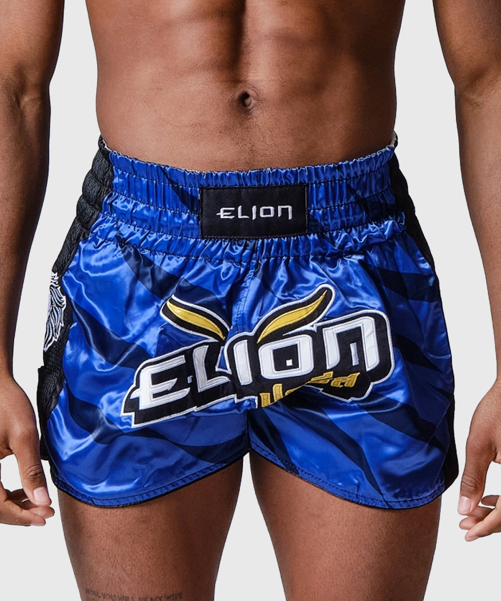 Elion Raja Muay Thai Shorts - Navy