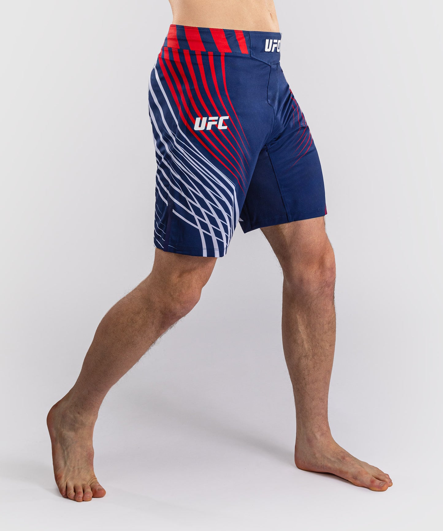Official UFC Freedom 250 by Venum Authentic Fight Night Pantaloncini da combattimento taglio lungo da uomo - Blu