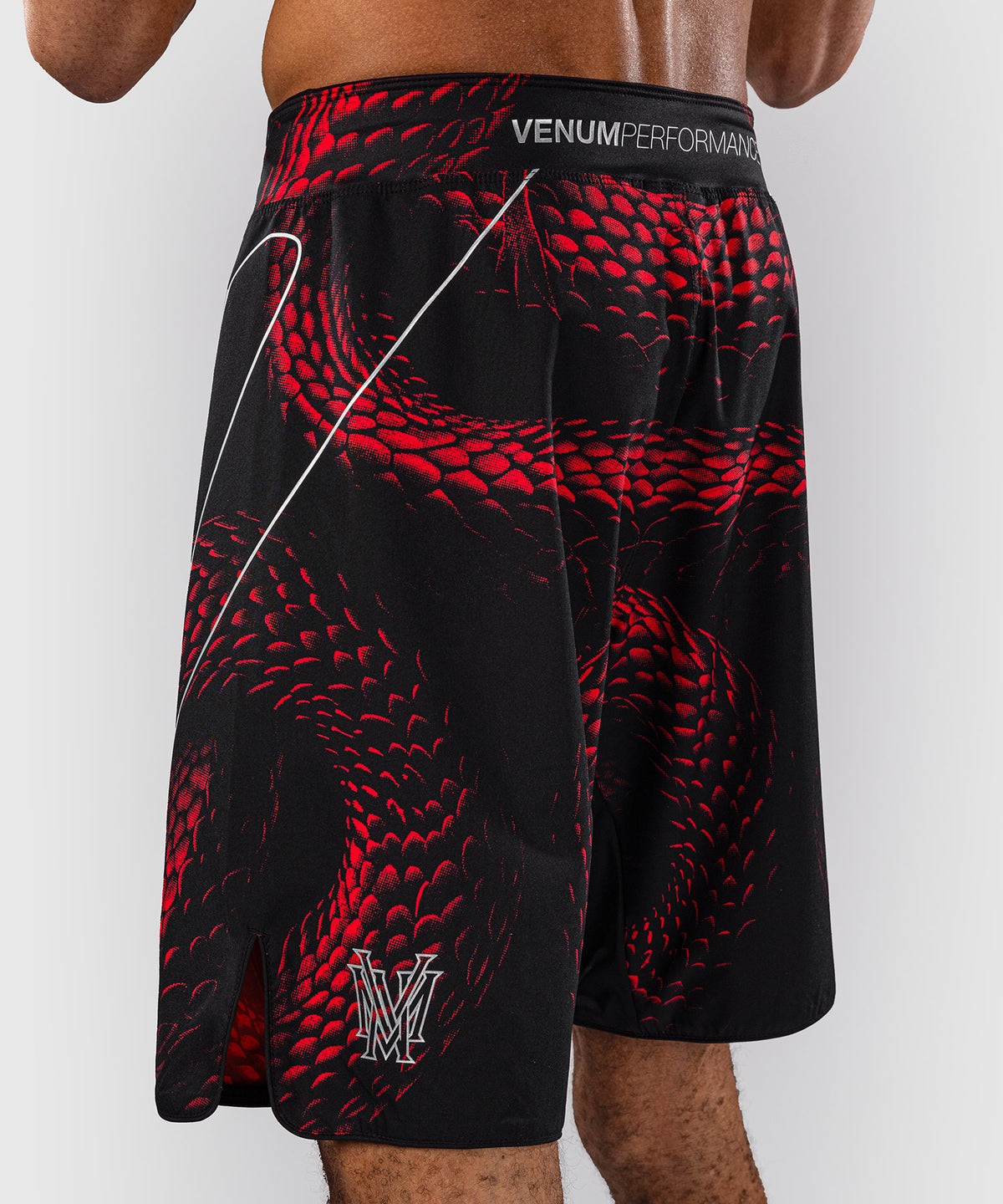 Venum Matupa Fightshorts - Black/Red/Silver