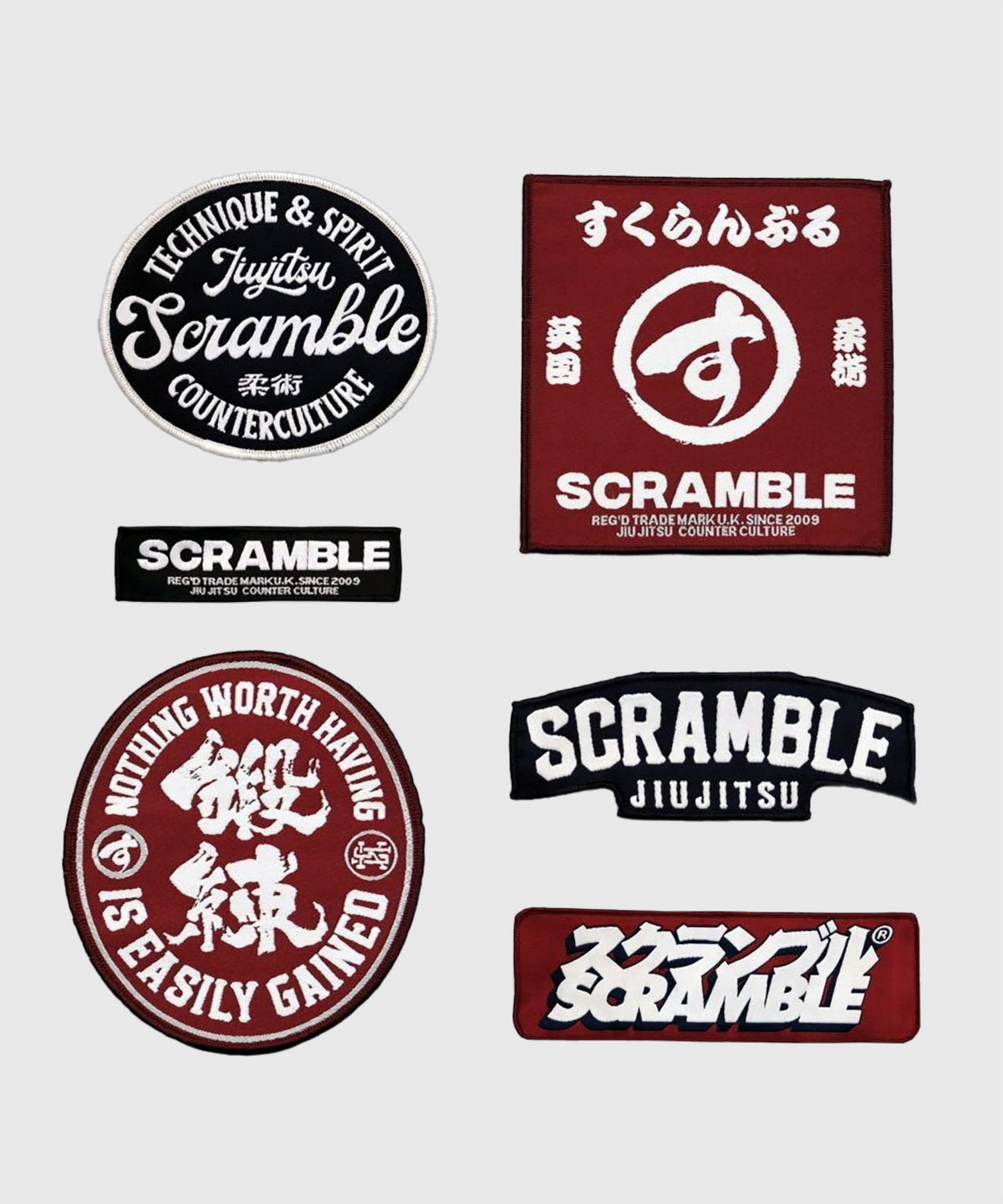 Scramble Standard Issue Kimono JJB - Blanco