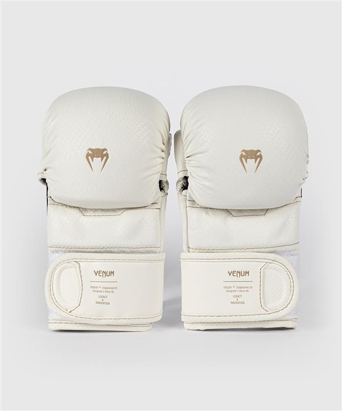 Venum Impact Evo Scales Guanti da sparring MMA - Avorio