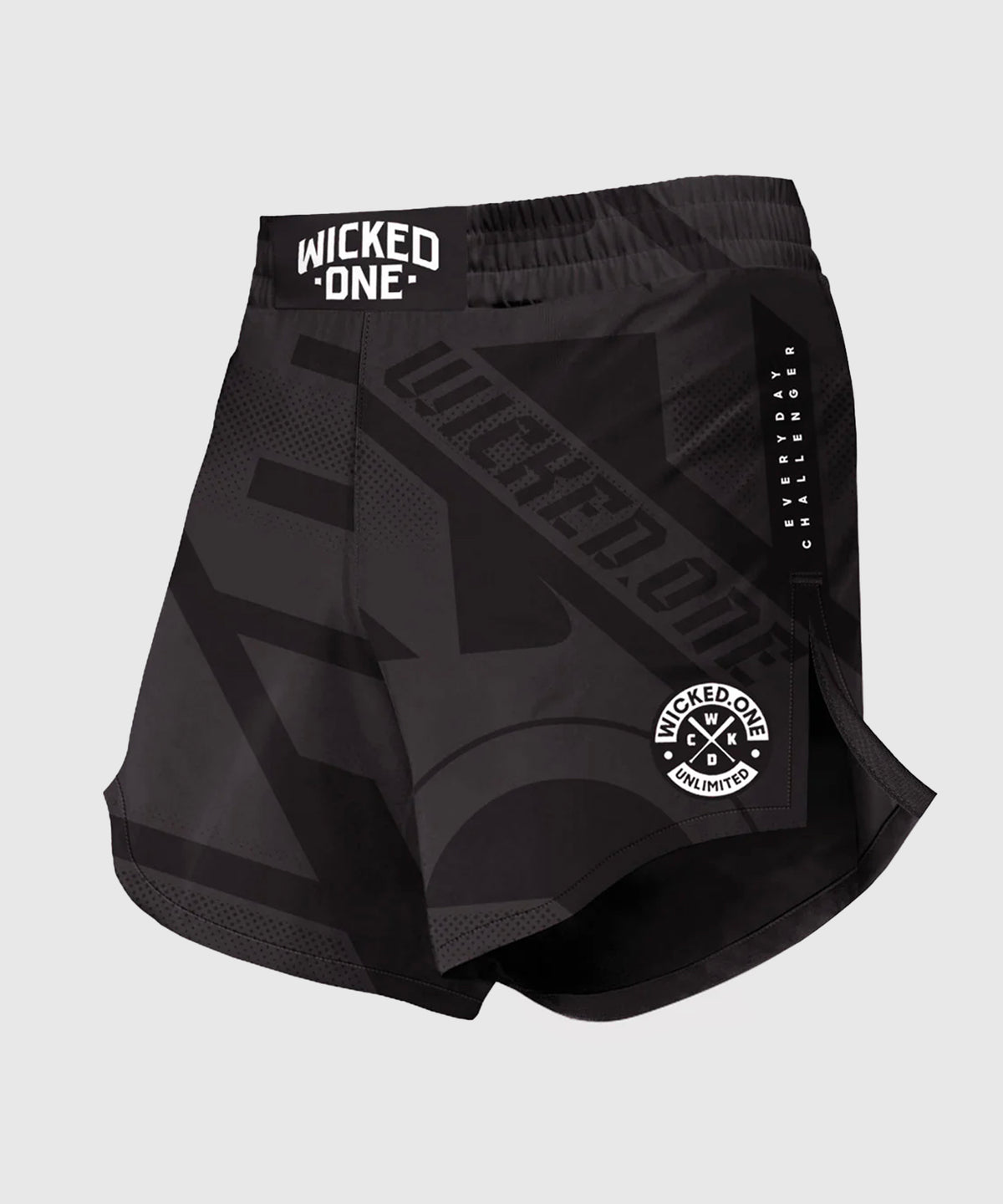 Short de MMA Wicked One Element Outsiderz - Noir