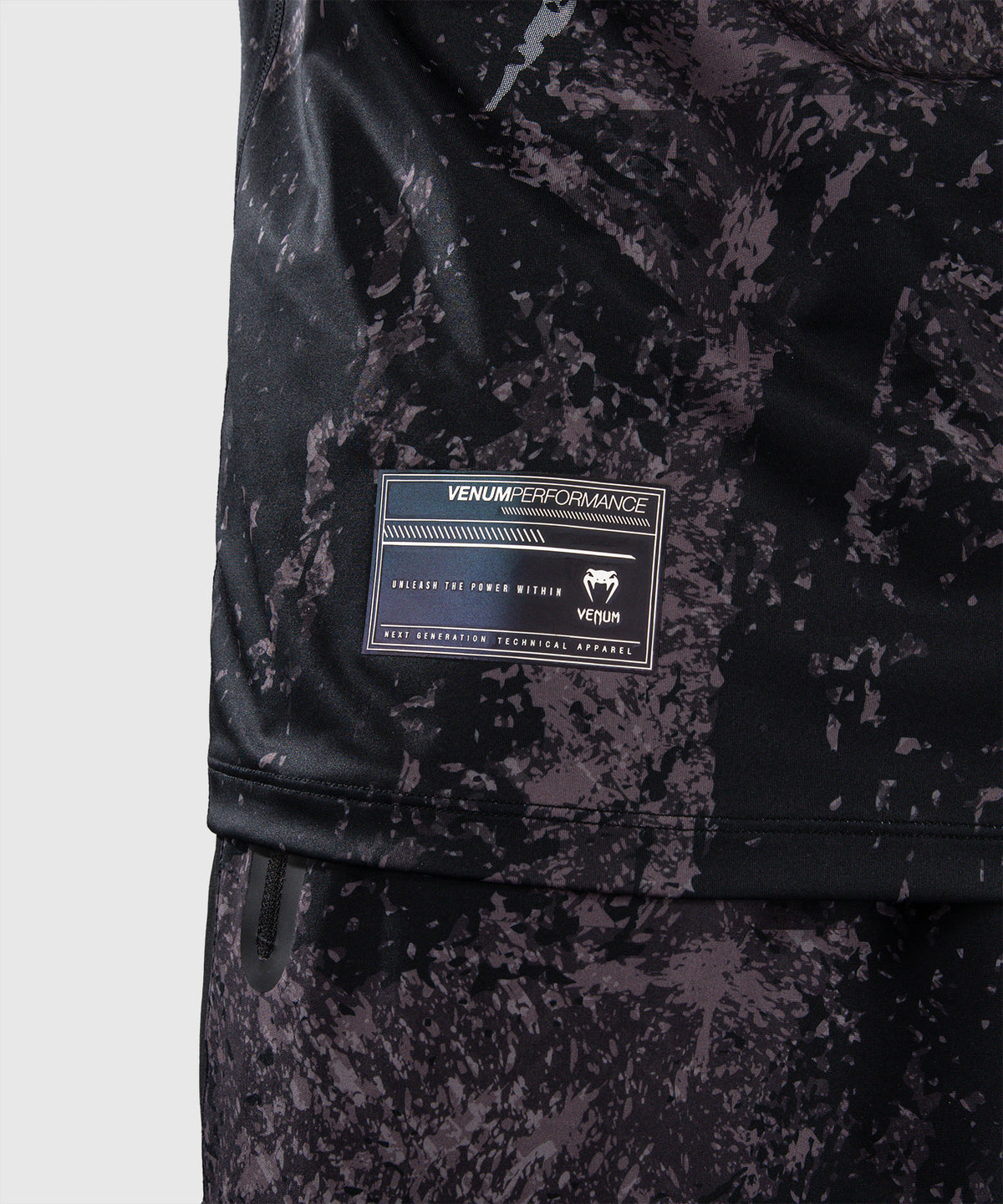 Venum Rage & Workout T-shirt Dry Tech - Nero/Grigio