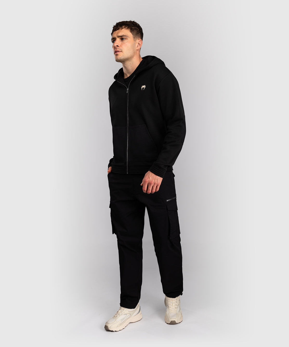 Sweat à Capuche Zippé Venum Urban Gi – Noir