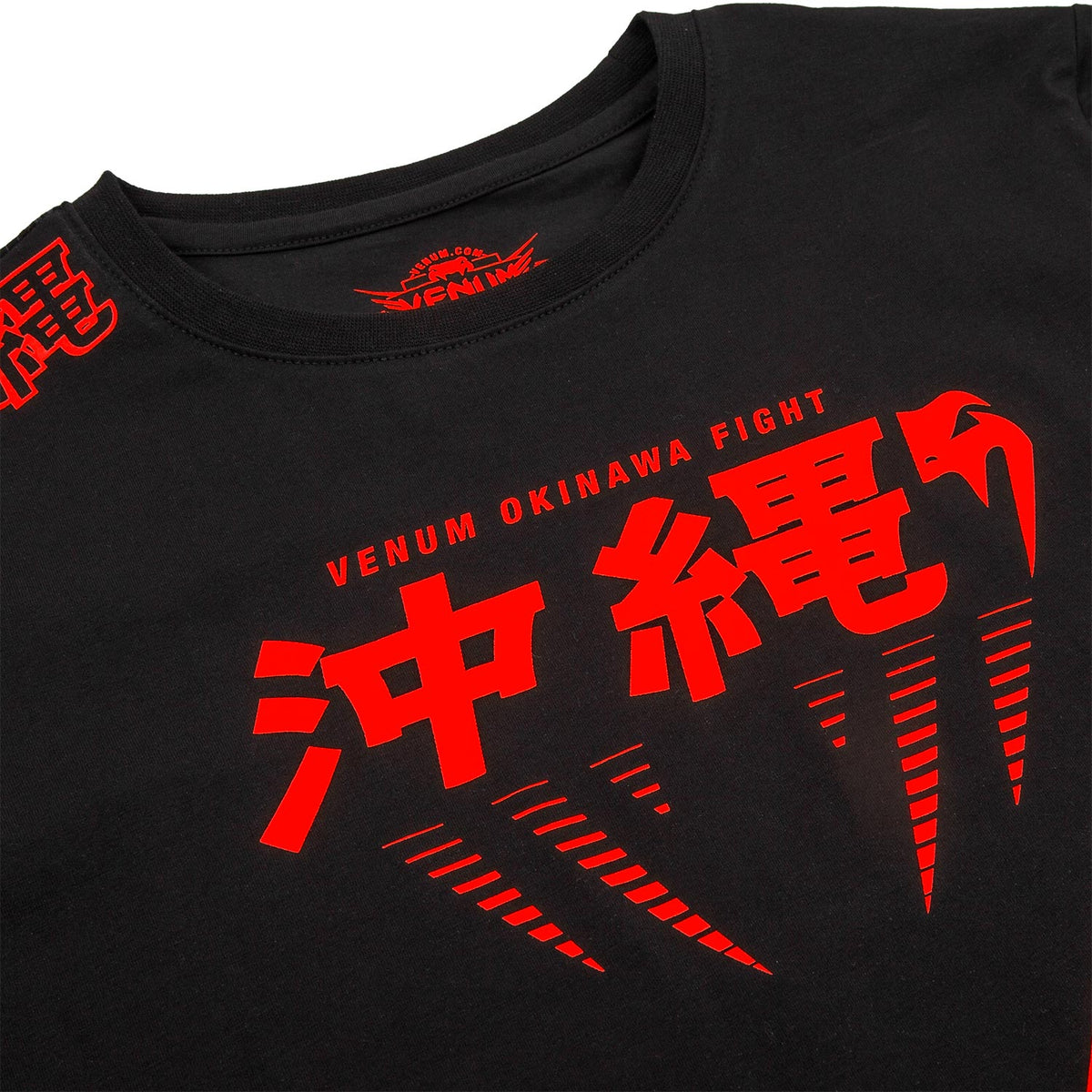 Venum Okinawa 2.0 Kids T-shirt - Black/Red
