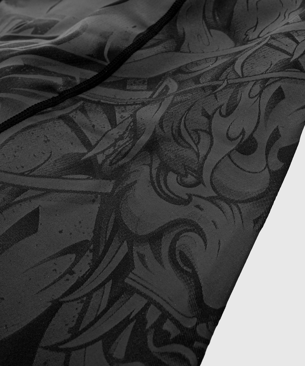 Venum Devil Compression Shorts - Black/Black