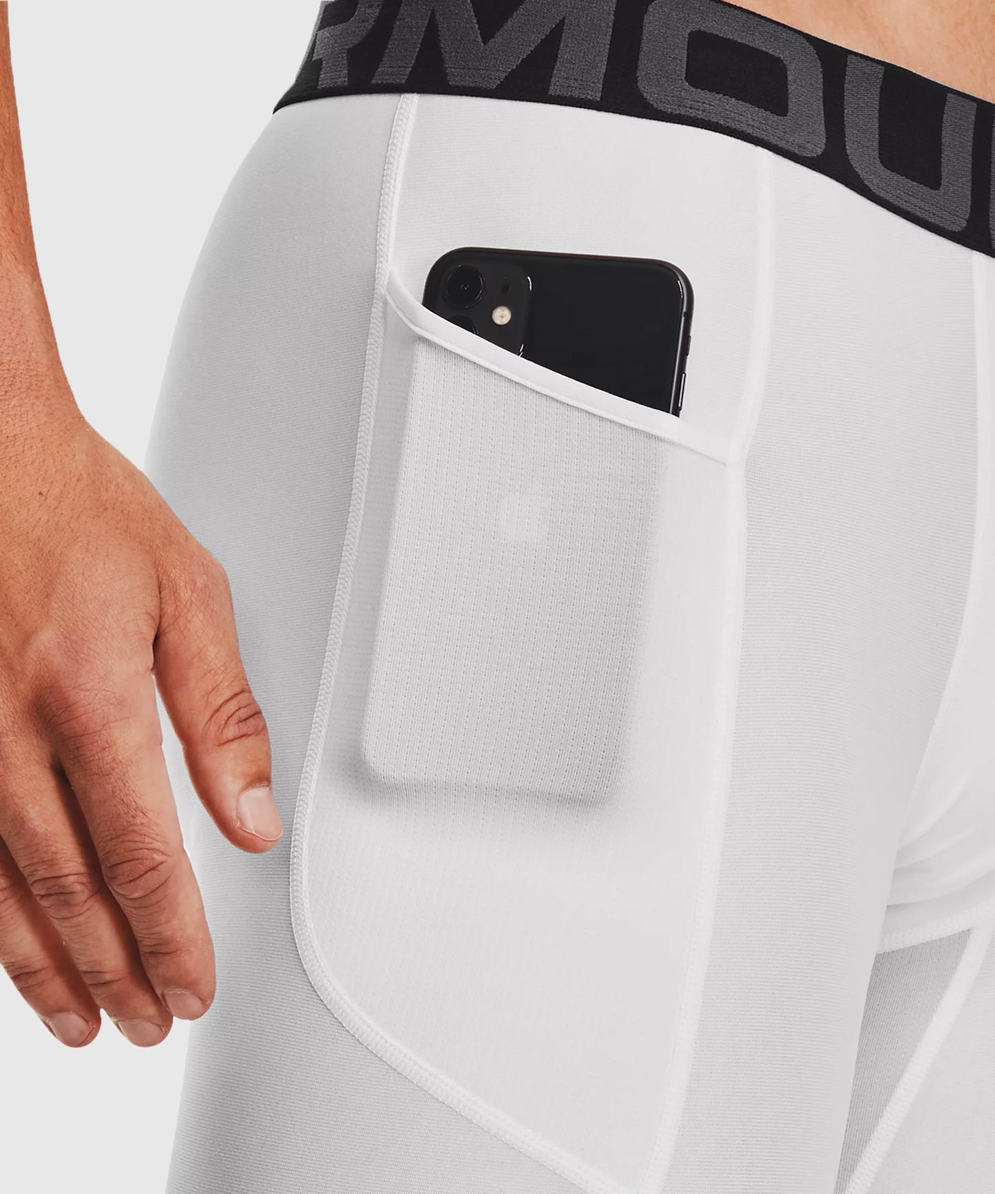 Under Armour Heatgear® Pantaloncini Compressione – Bianco