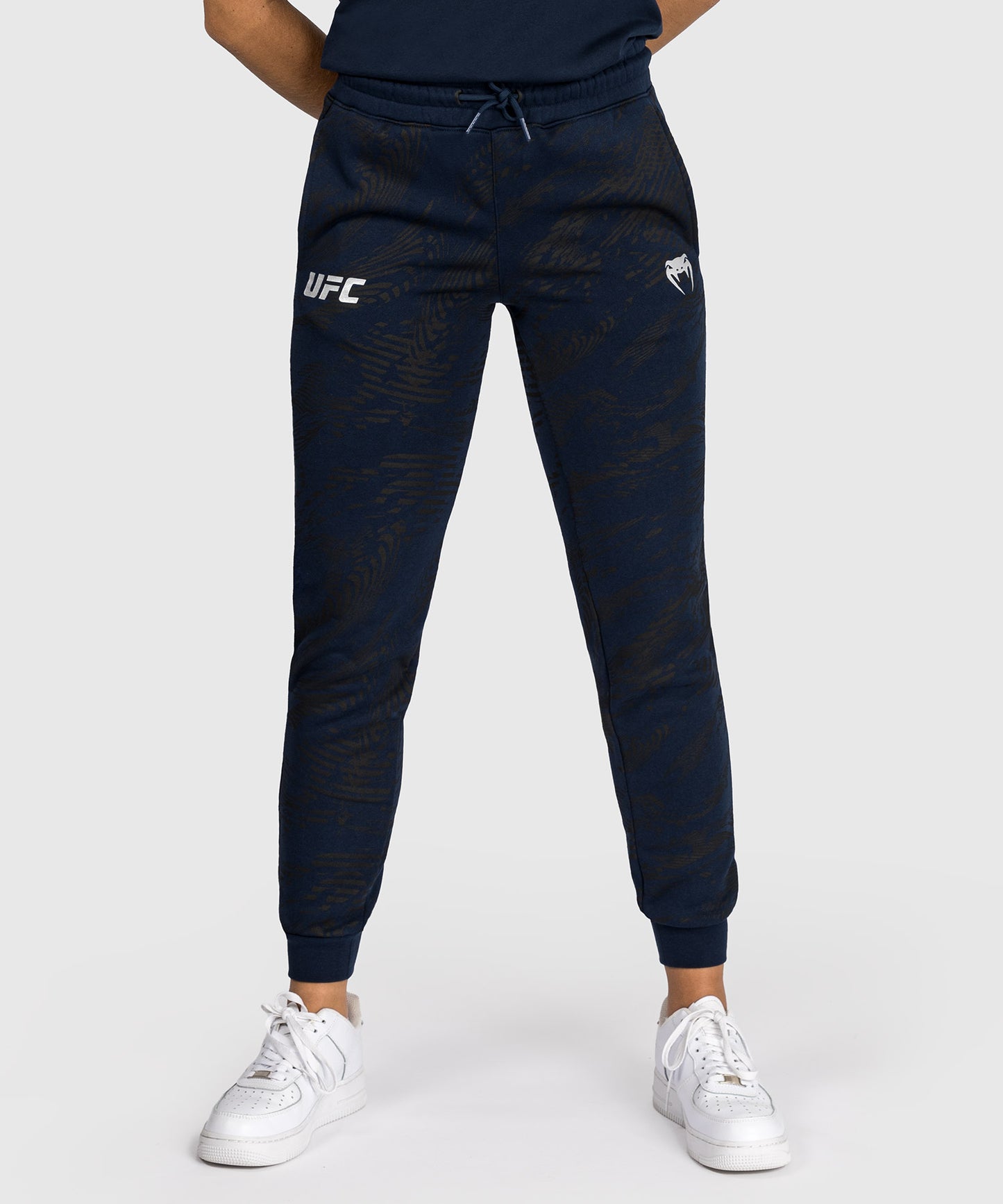 Pantalon en Coton pour Femmes UFC Fusion by Venum Fight Week - Bleu Océanique