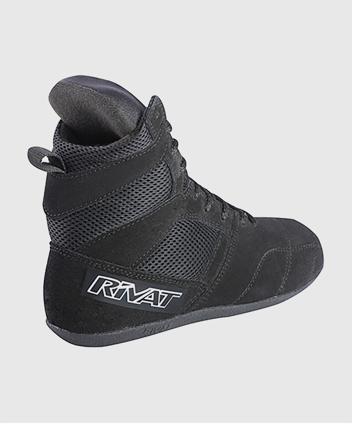 Rivat Top Light Botas de Boxeo Francés - Negro
