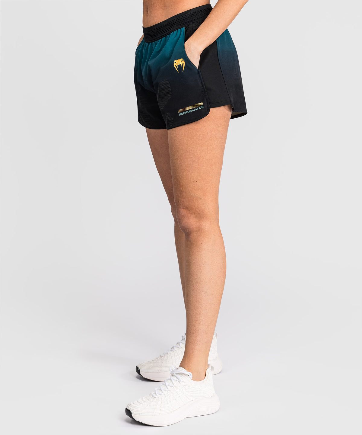 Venum Tactical XT Pantalón Corto de Entrenamiento Mujer - Negro/Verde Bosque