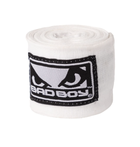Bad Boy Boxbandagen – Weiß/Schwarz