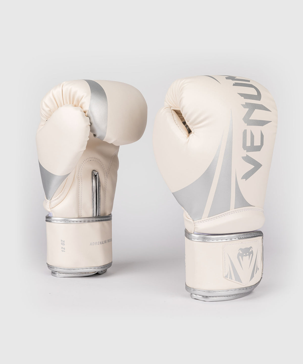 Gants de Boxe Venum Challenger 2.5 – Blanc/Argent