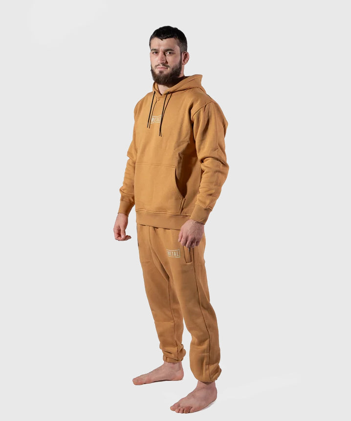 Metal Boxe Caucasian Hills Kapuzenpullover - Beige