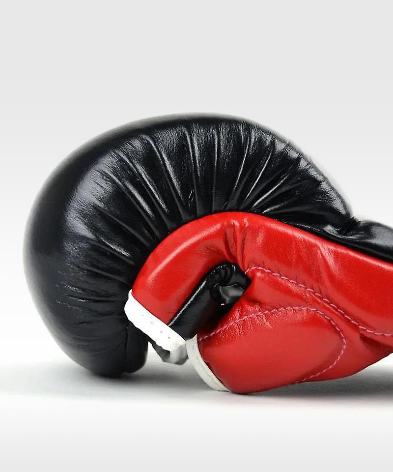 Fairtex V18 Guantes de Sparring MMA - Negro/Rojo