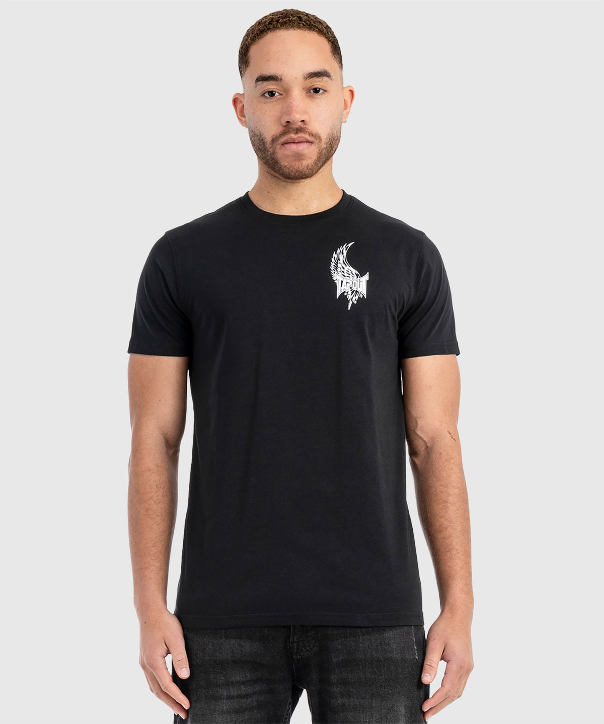 T-shirt Tapout Mask - Noir/Blanc