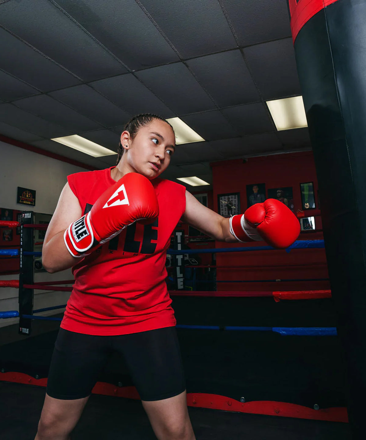 Title Boxing Pro Style Training 3.0 Boxing Gloves - Red