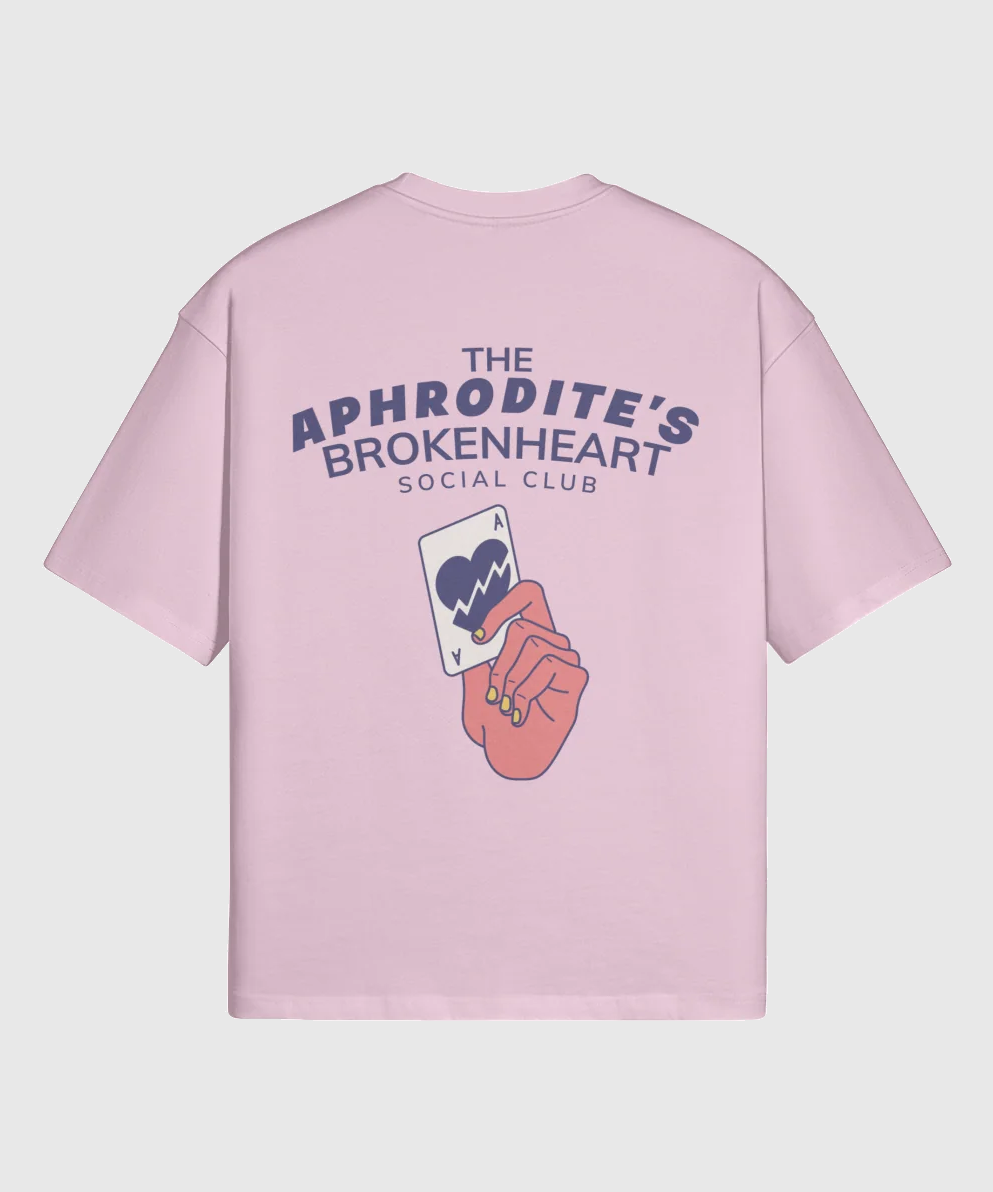 TYCE LOVE KILLS Oversize-T-Shirt - Rosa