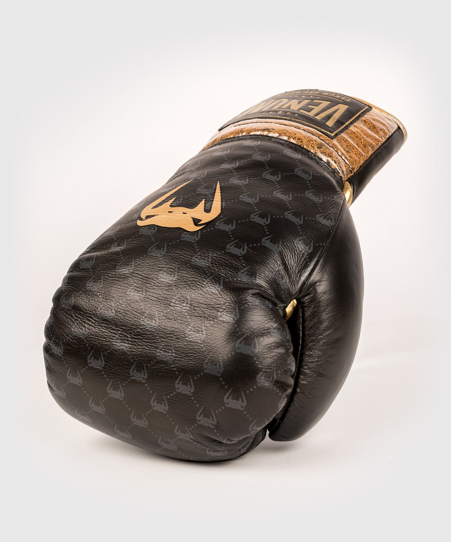 Gants de Boxe Pro avec Lacets Venum Coco Monogram - Noir Intense