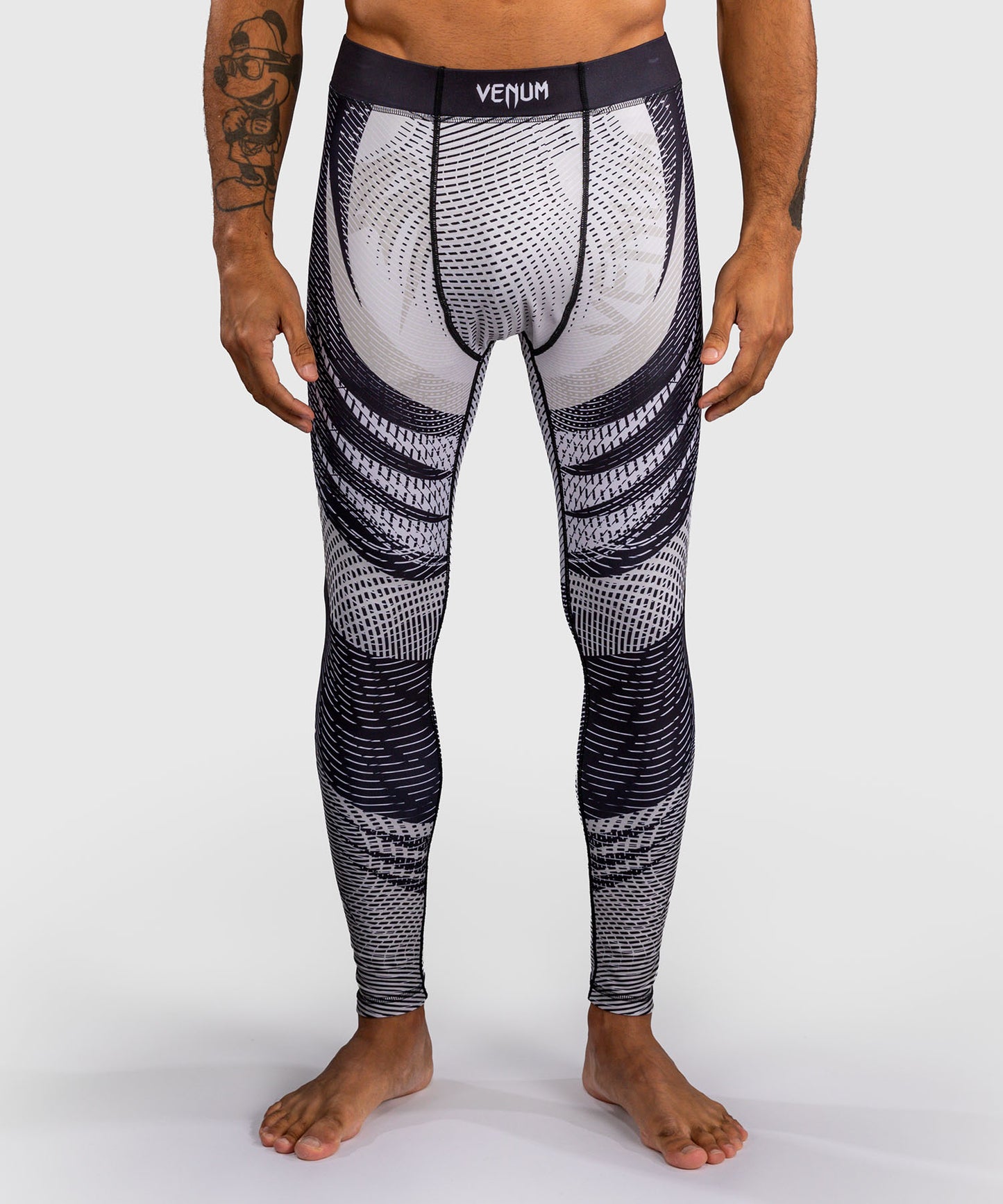Venum Galactic 3.0 Spats - Bianco Sporco/Nero