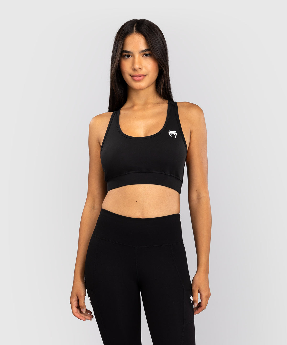 Venum Essential Medium Impact Sport-BH - Schwarz