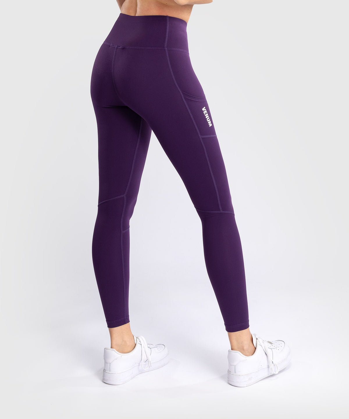 Venum Essential Performance Leggings da Donna - Viola Scuro