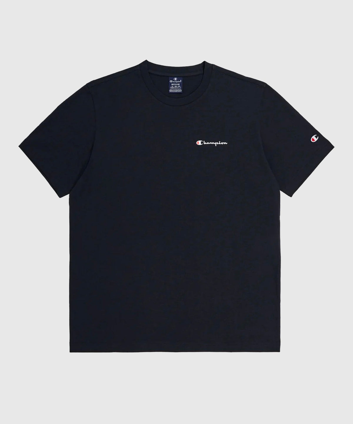 T-Shirt Champion Legacy Petit Logo – Noir