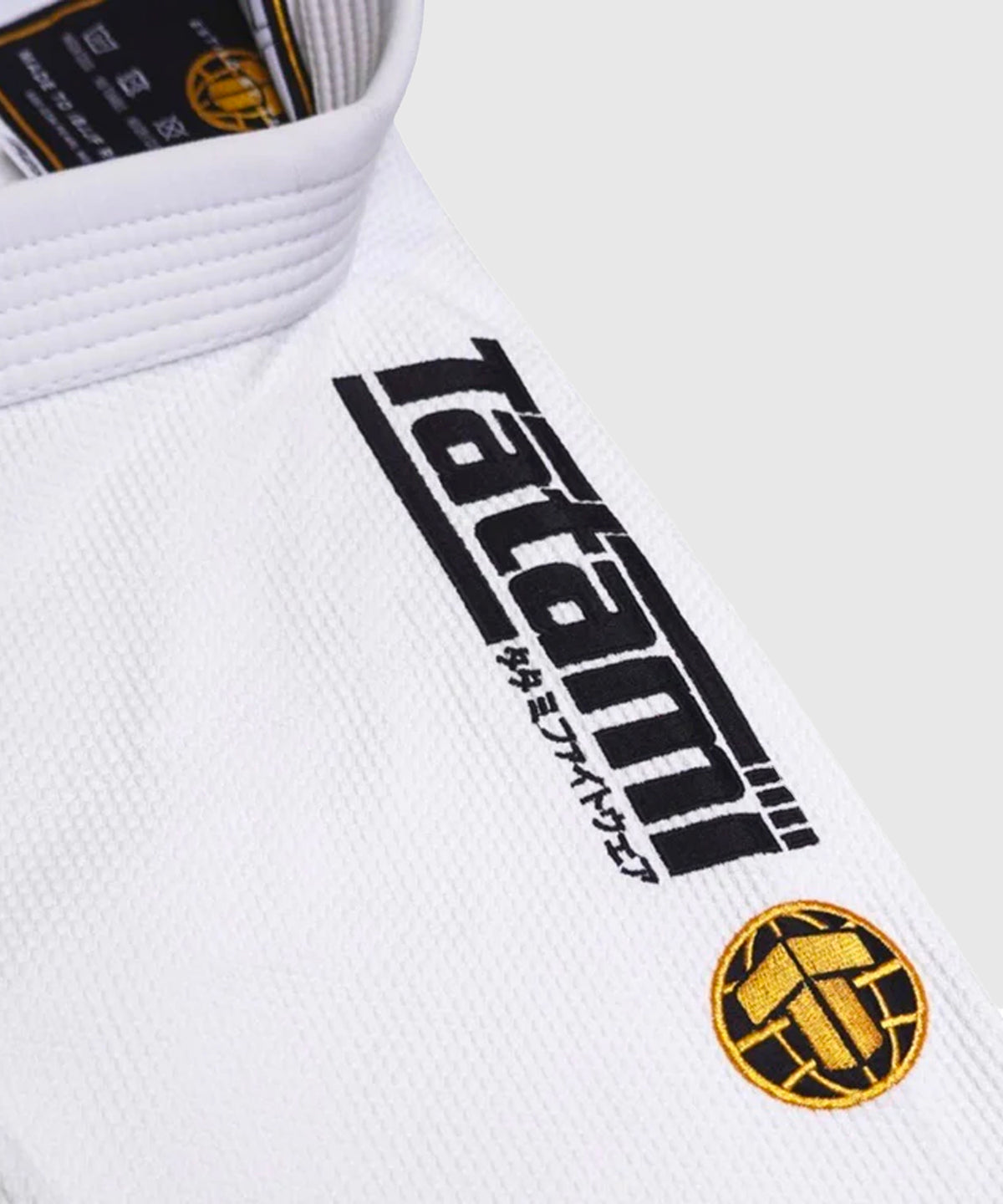 Tatami Fightwear Gold Label Kimono BJJ – Blanco